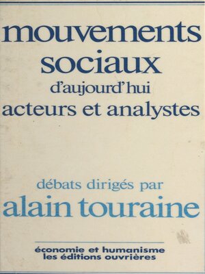 cover image of Mouvements sociaux d'aujourd'hui
